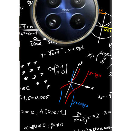 Mathematics Formula Realme P1 Pro 5G Hard Case Back Cover by Casekaro