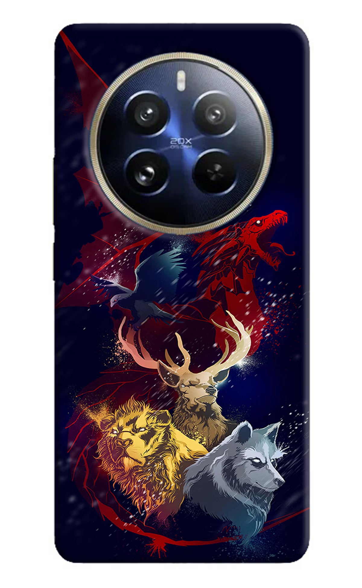 Game Of Thrones Realme P1 Pro 5G Hard Case Back Cover by Casekaro