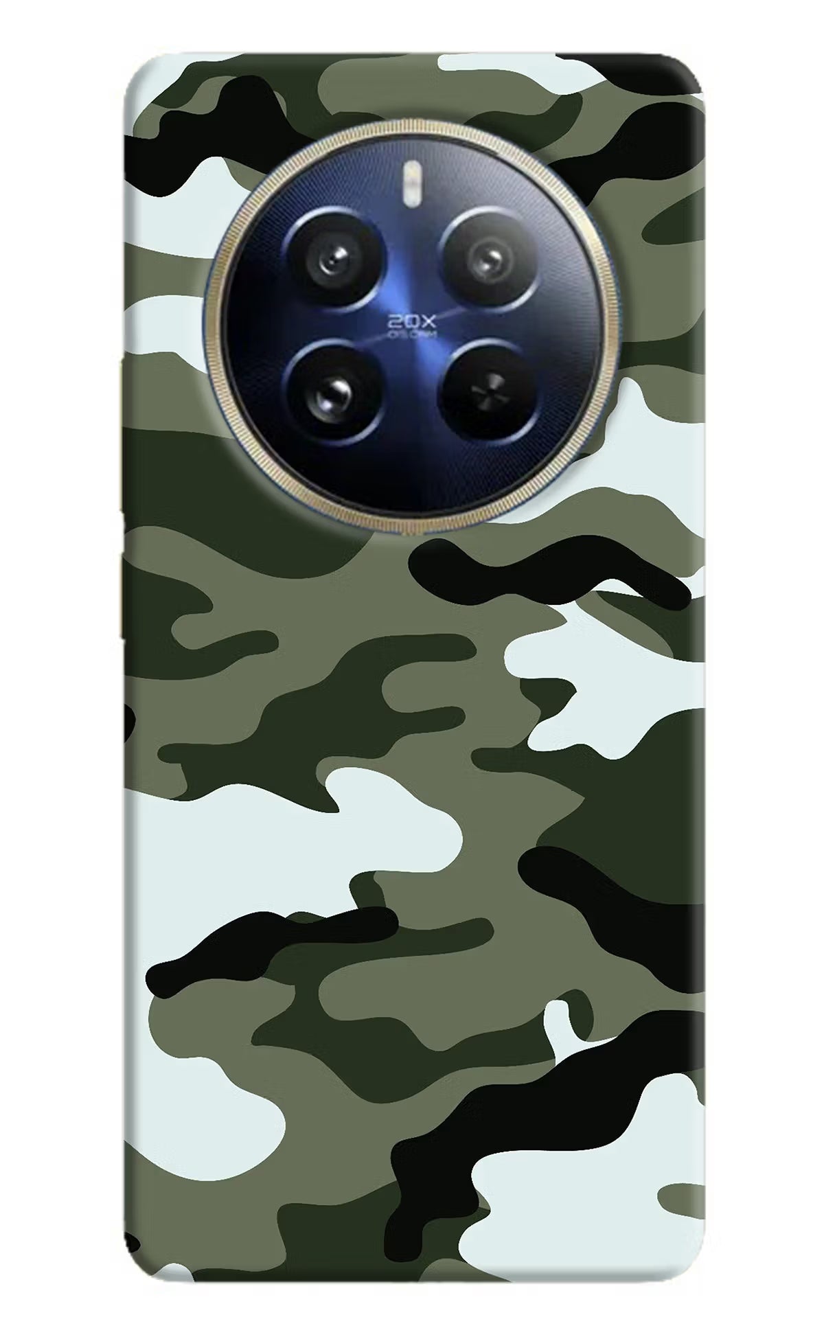 Camouflage Realme P1 Pro 5G Hard Case Back Cover by Casekaro
