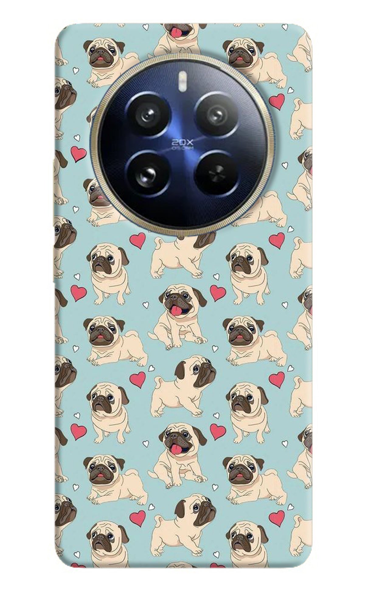 Pug Dog Realme P1 Pro 5G Back Cover