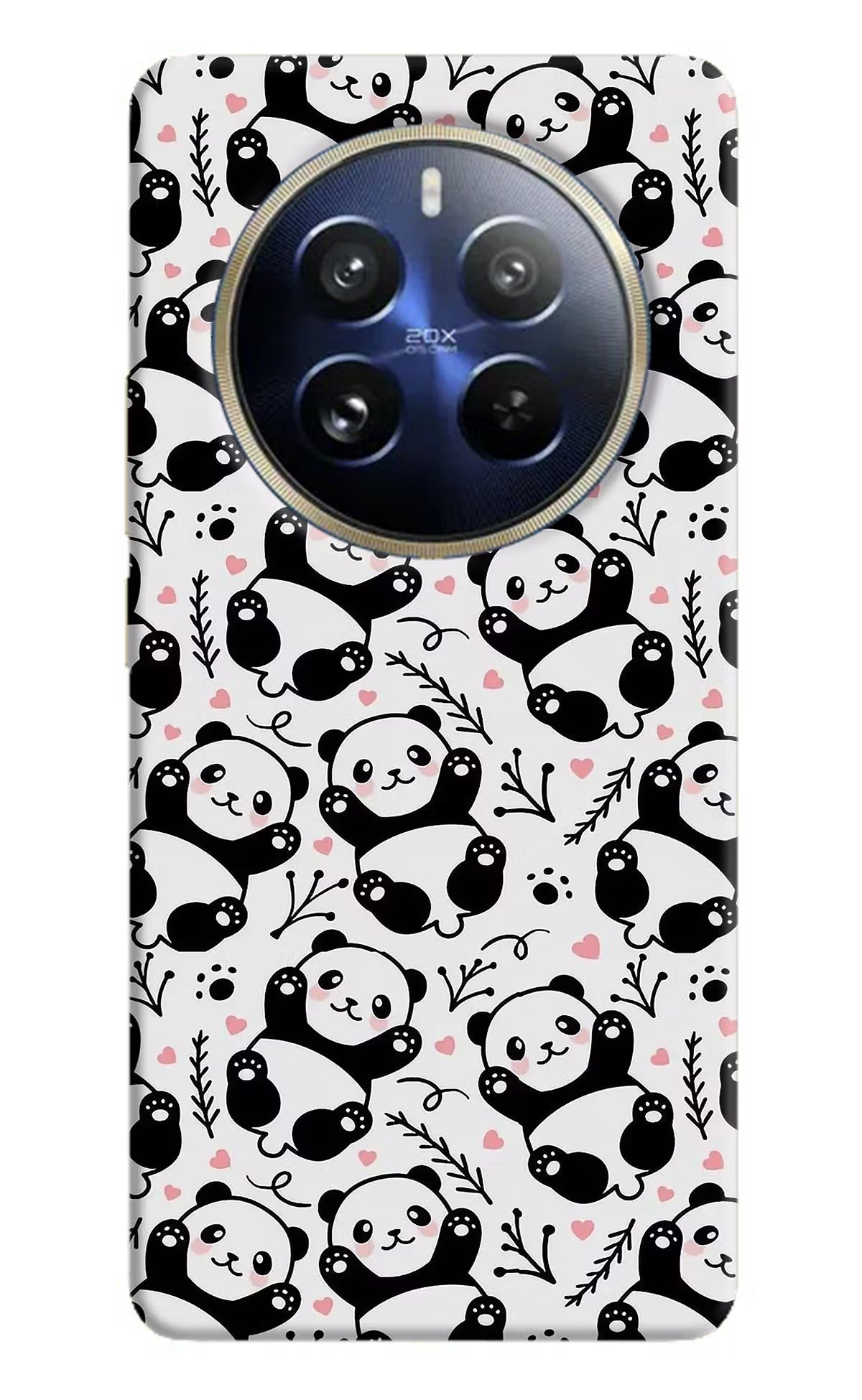 Cute Panda Realme P1 Pro 5G Hard Case Back Cover by Casekaro