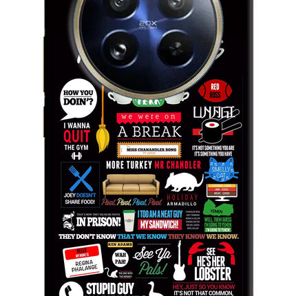 FRIENDS Realme P1 Pro 5G Hard Case Back Cover by Casekaro