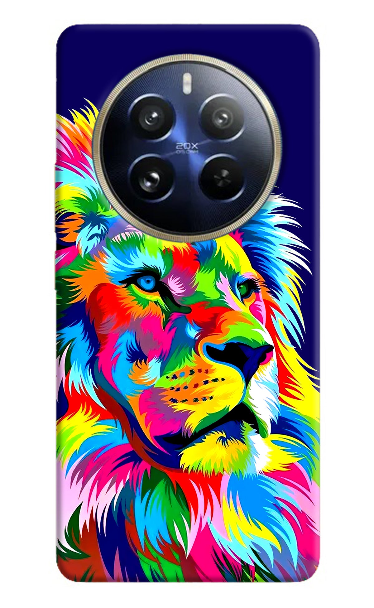 Vector Art Lion Realme P1 Pro 5G Back Cover