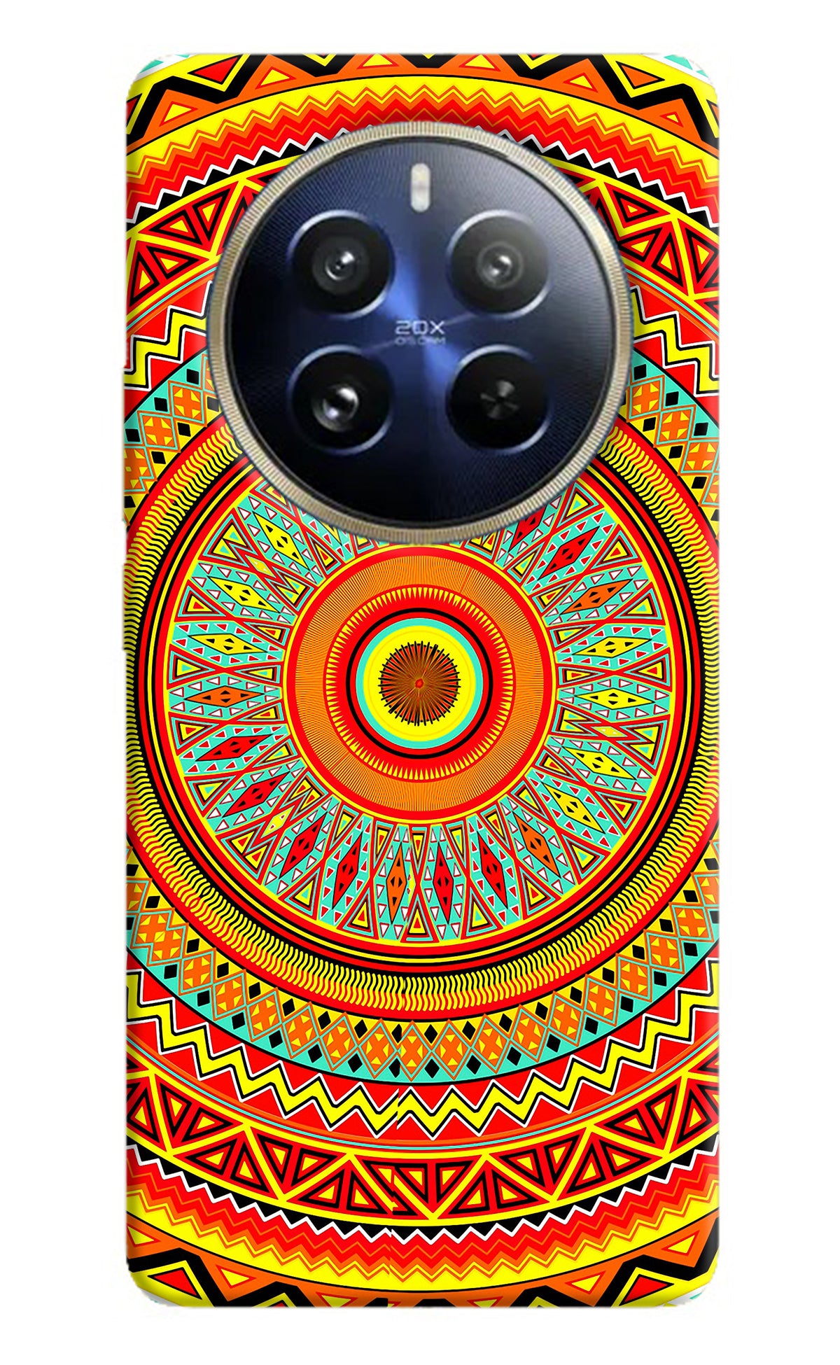 Mandala Pattern Realme P1 Pro 5G Back Cover