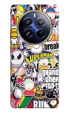 Sticker Bomb Realme P1 Pro 5G Hard Case Back Cover by Casekaro