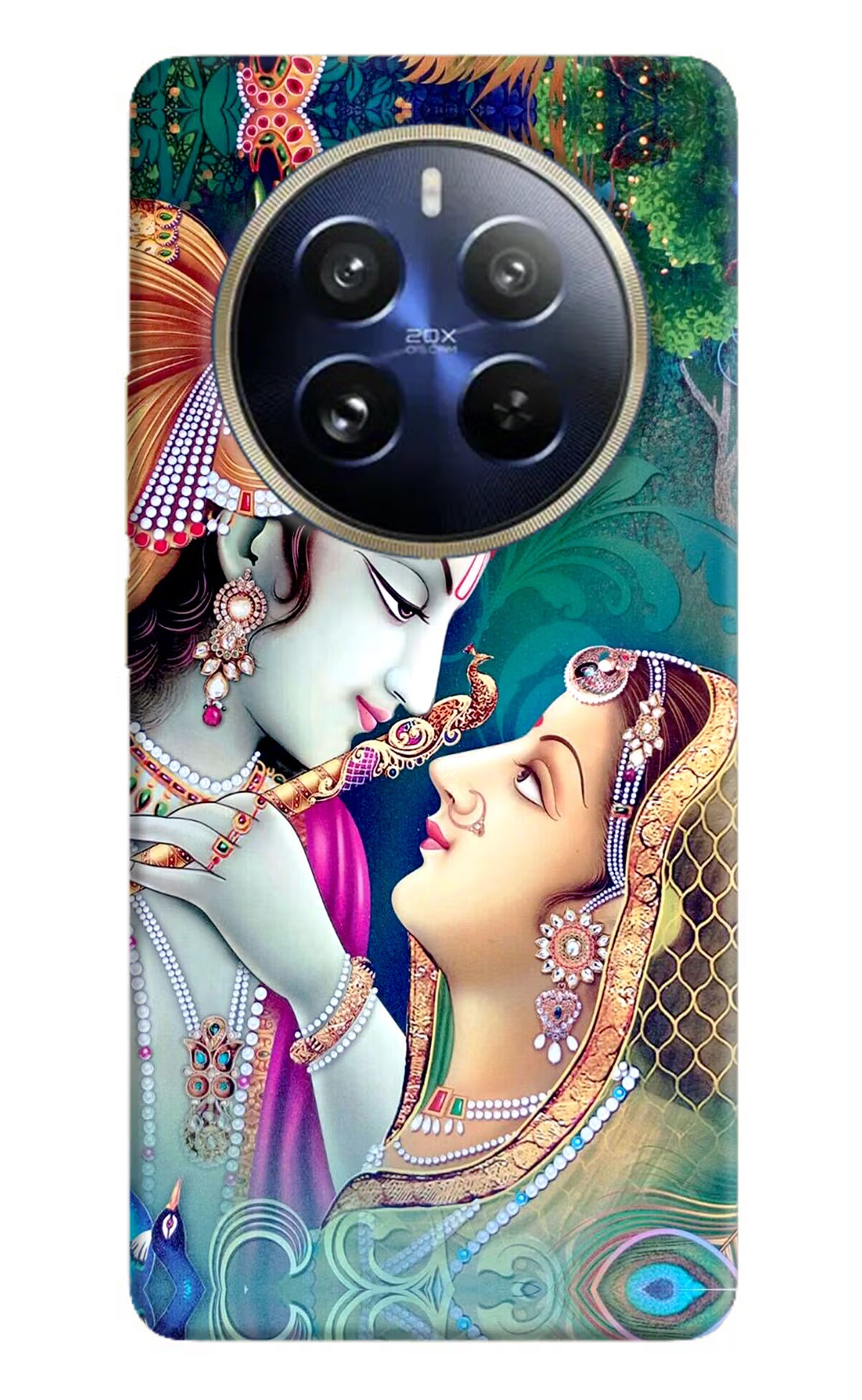 Lord Radha Krishna Realme P1 Pro 5G Hard Case Back Cover by Casekaro