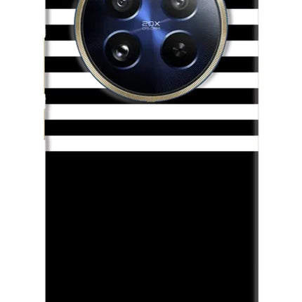 Black and White Print Realme P1 Pro 5G Hard Case Back Cover by Casekaro