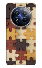 Wooden Puzzle Realme P1 Pro 5G Hard Case Back Cover by Casekaro