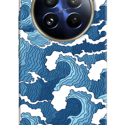 Blue Waves Realme P1 Pro 5G Hard Case Back Cover by Casekaro