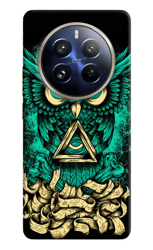 Green Owl Realme P1 Pro 5G Hard Case Back Cover by Casekaro