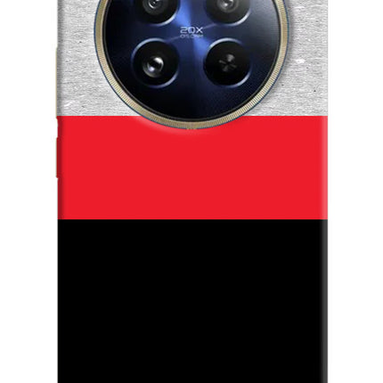 Tri Color Pattern Realme P1 Pro 5G Hard Case Back Cover by Casekaro