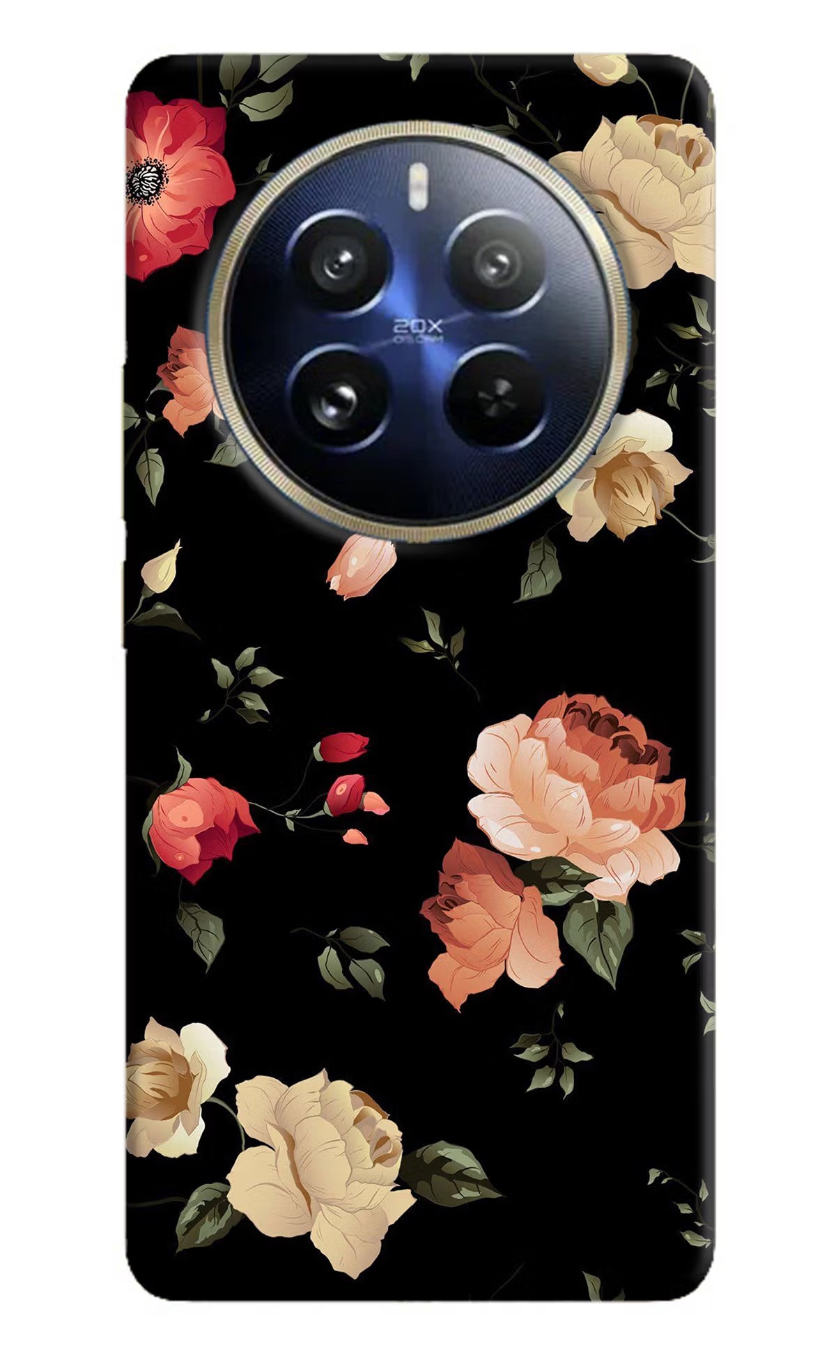 Flowers Realme P1 Pro 5G Hard Case Back Cover by Casekaro