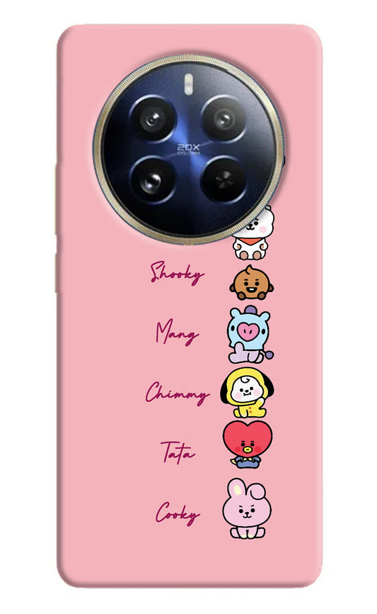 BTS names Realme P1 Pro 5G Hard Case Back Cover by Casekaro