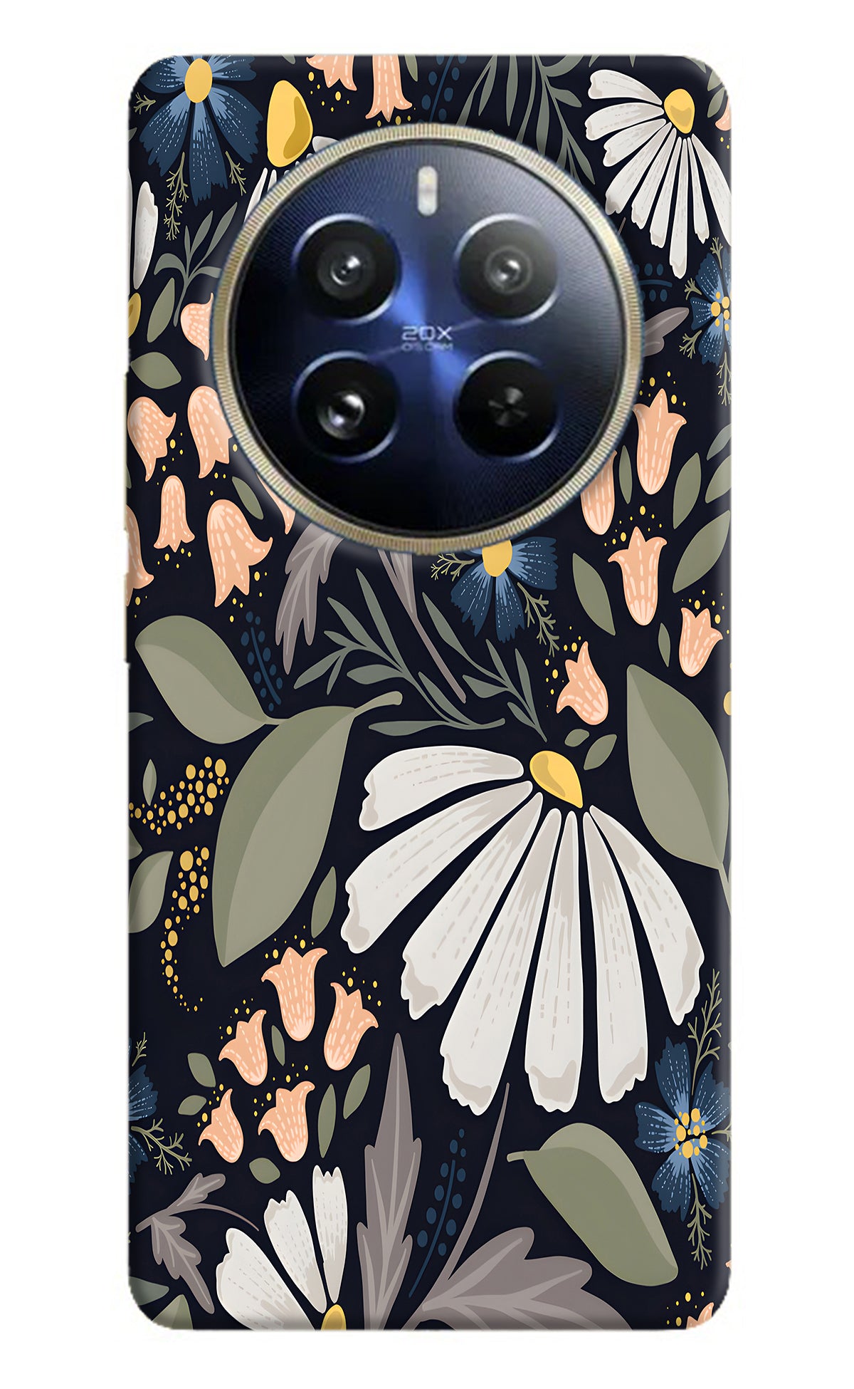 Flowers Art Realme P1 Pro 5G Back Cover