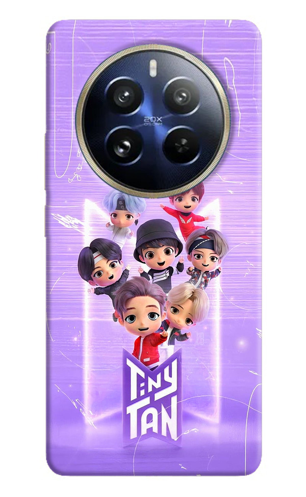 BTS Tiny Tan Realme P1 Pro 5G Back Cover