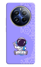 Cute Astronaut Chilling Realme P1 Pro 5G Hard Case Back Cover by Casekaro