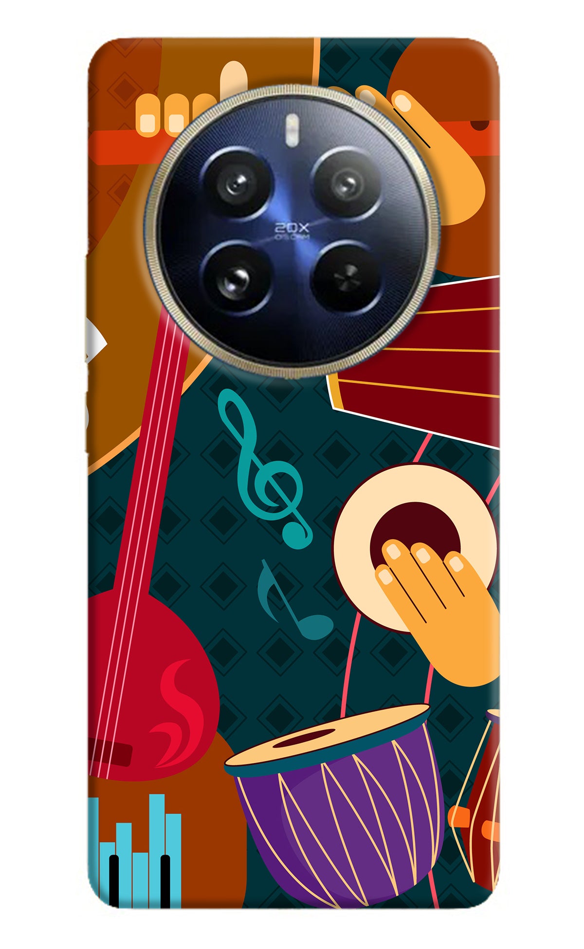 Music Instrument Realme P1 Pro 5G Back Cover