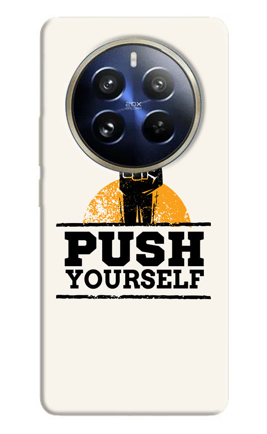 Push Yourself Realme P1 Pro 5G Hard Case Back Cover by Casekaro