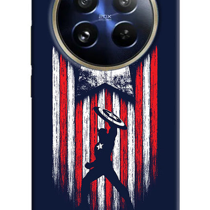 Captain America Marvel Art Realme P1 Pro 5G Hard Case Back Cover by Casekaro