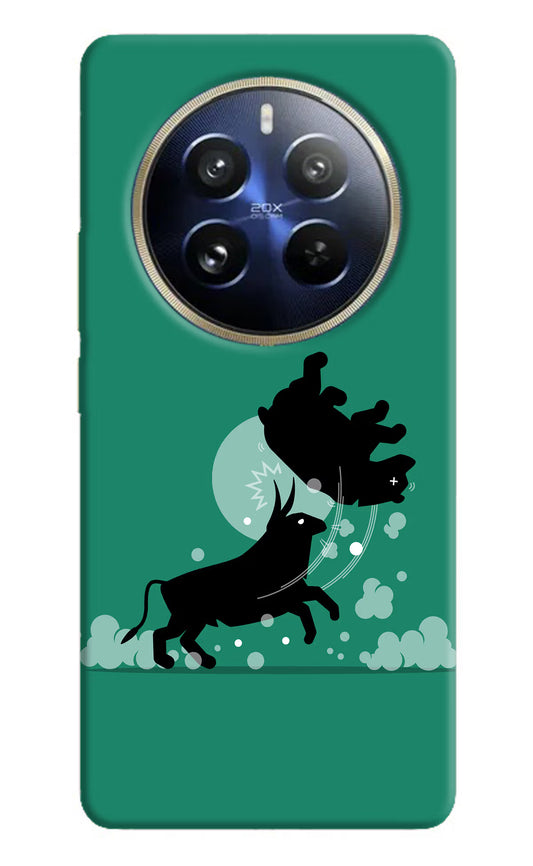 Bull Conqueror Realme P1 Pro 5G Hard Case Back Cover by Casekaro