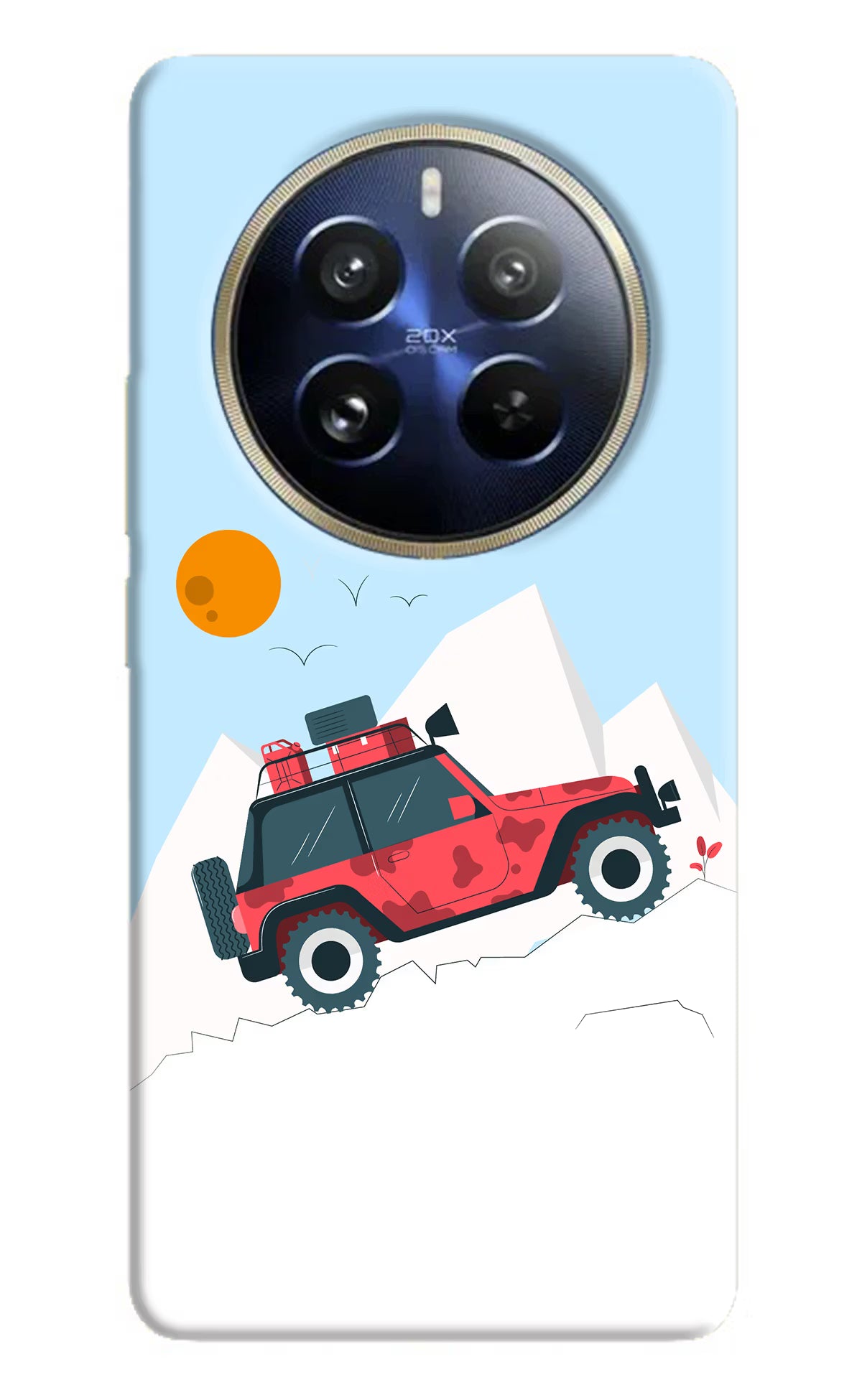Mountain Trail Beast Realme P1 Pro 5G Hard Case Back Cover by Casekaro
