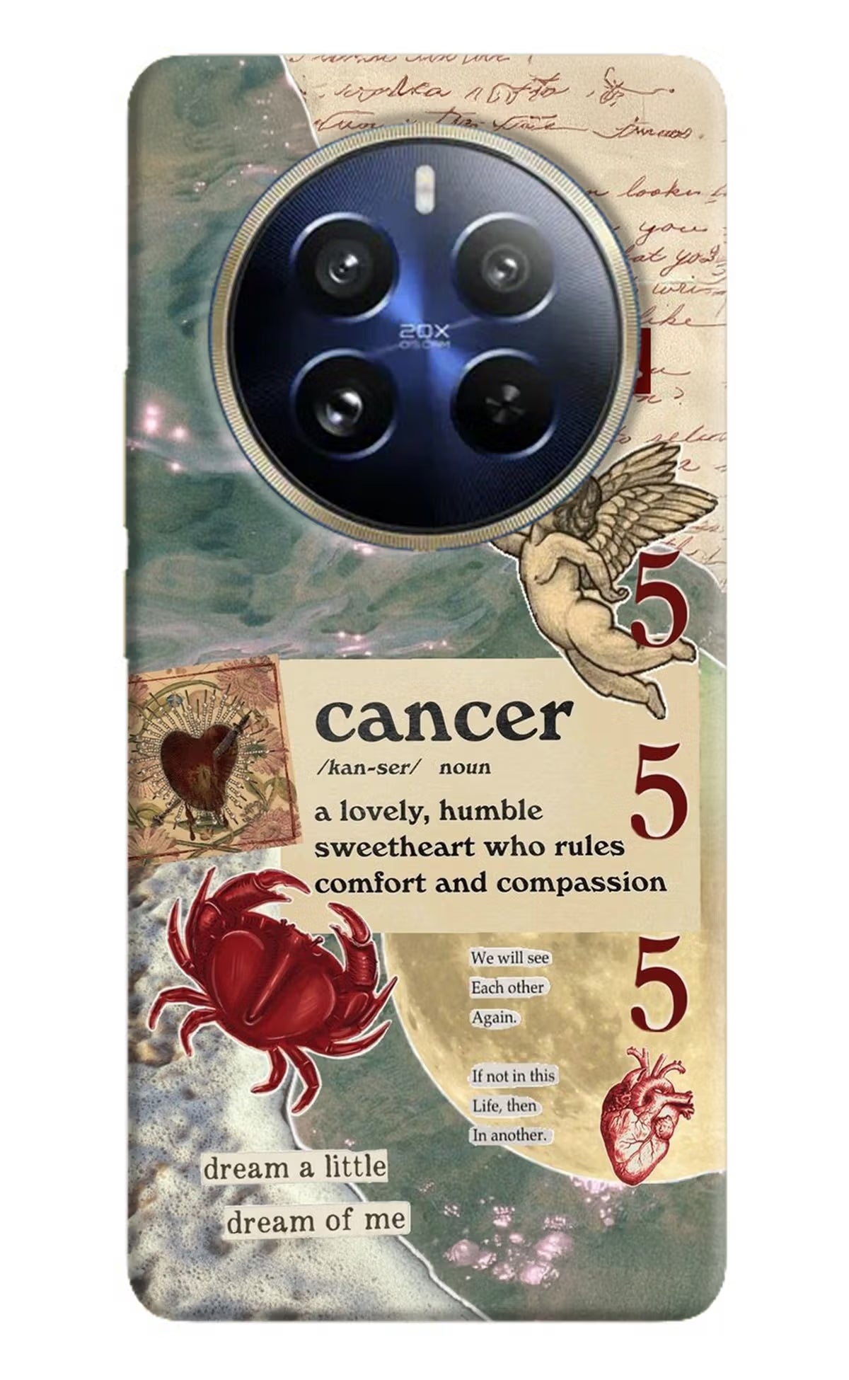Cancer Zodiac Realme P1 Pro 5G Hard Case Back Cover by Casekaro