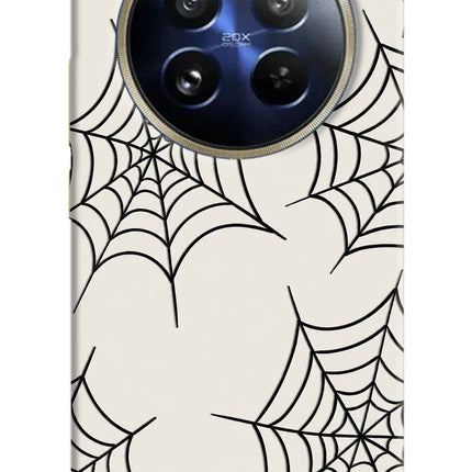 Spider Web Realme P1 Pro 5G Hard Case Back Cover by Casekaro