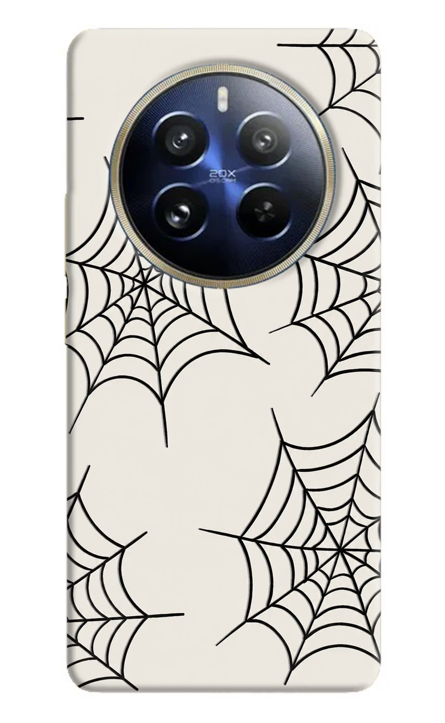 Spider Web Realme P1 Pro 5G Back Cover, Hard case