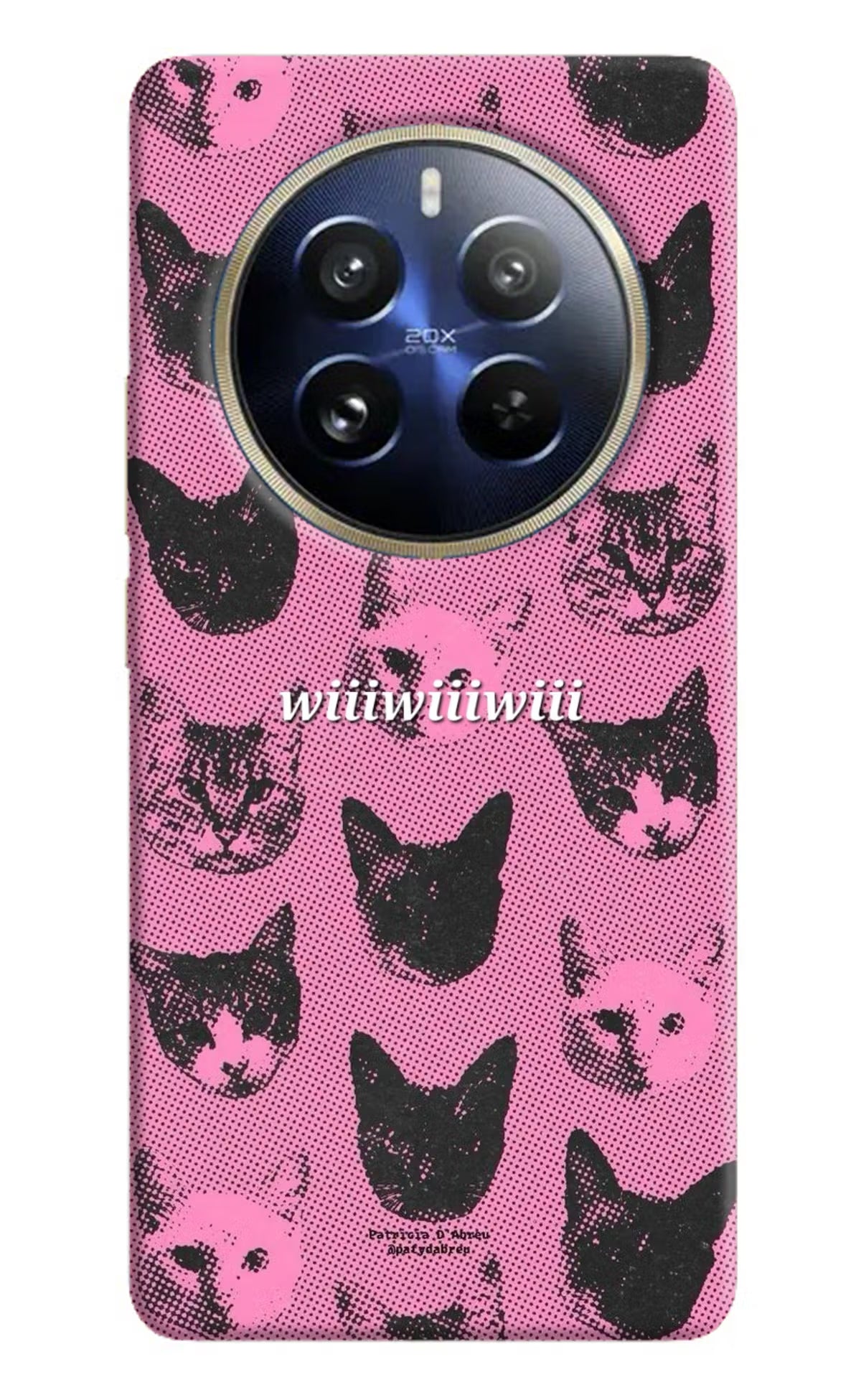 Pink Cats Realme P1 Pro 5G Back Cover