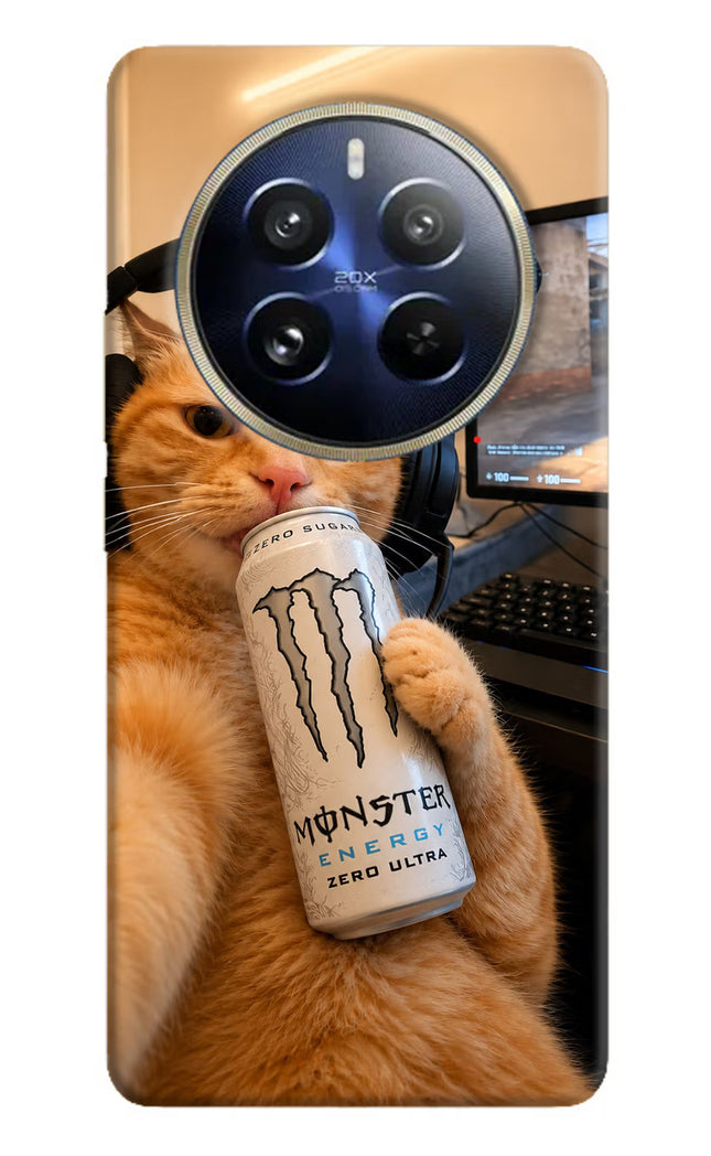 Gamer Cat Energy Realme P1 Pro 5G Hard Case Back Cover by Casekaro