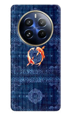 Koi Blue Realme P1 Pro 5G Back Cover
