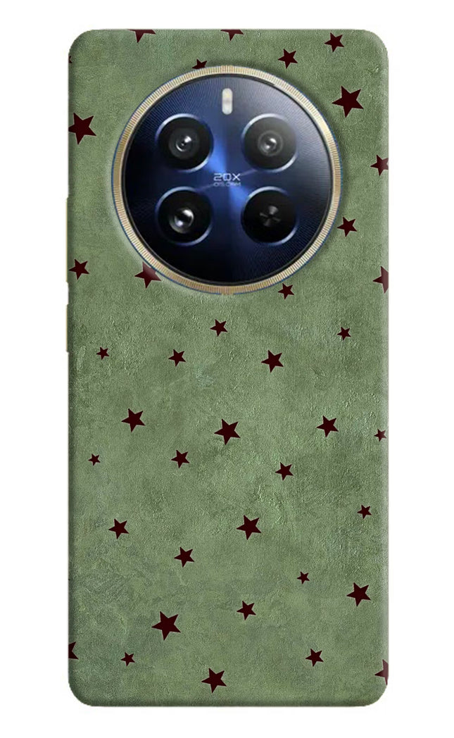 Green Stars Realme P1 Pro 5G Hard Case Back Cover by Casekaro