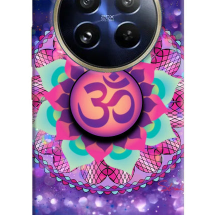 Om Purple Realme P1 Pro 5G Pop Case by Casekaro