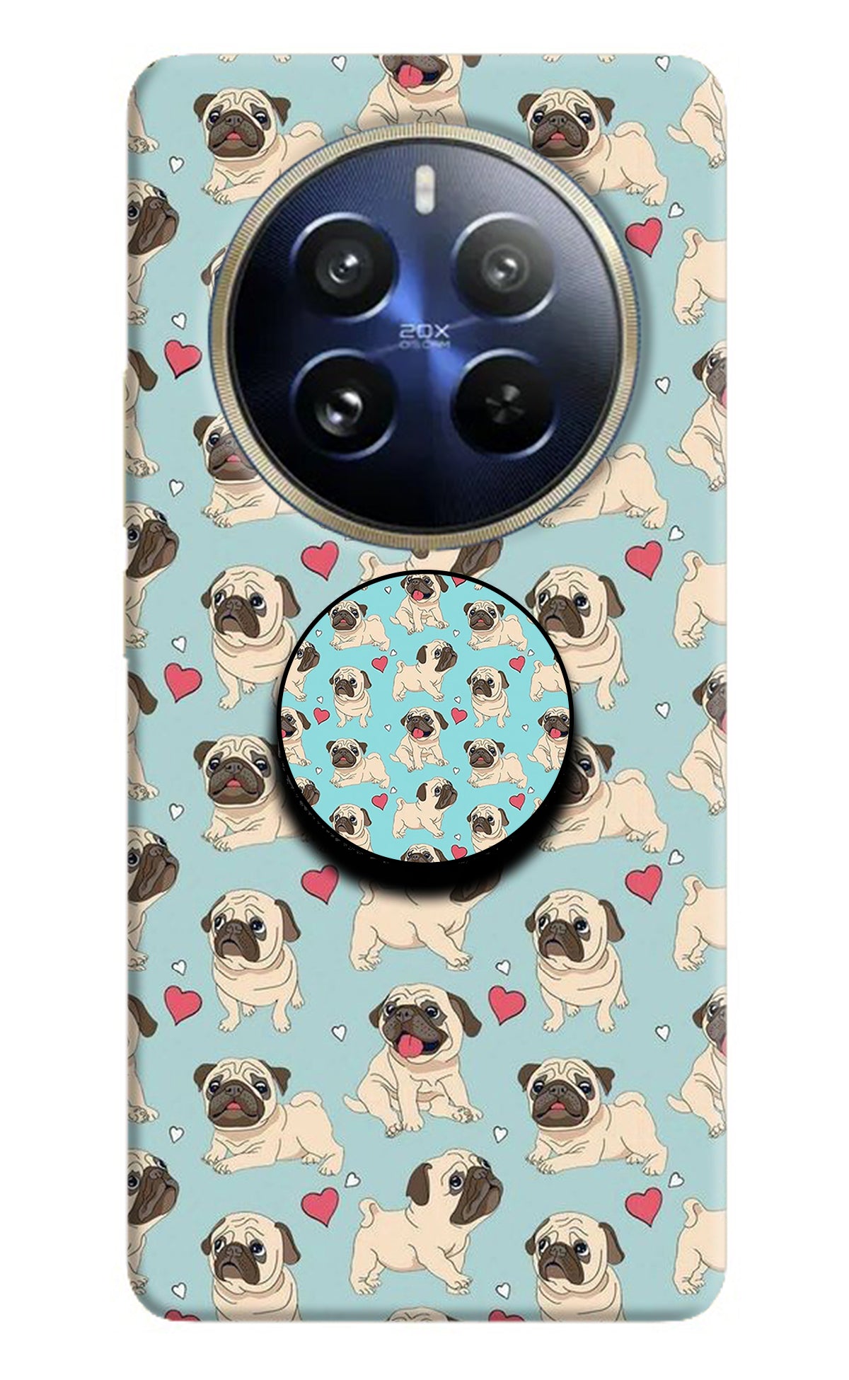 Pug Dog Realme P1 Pro 5G Pop Case