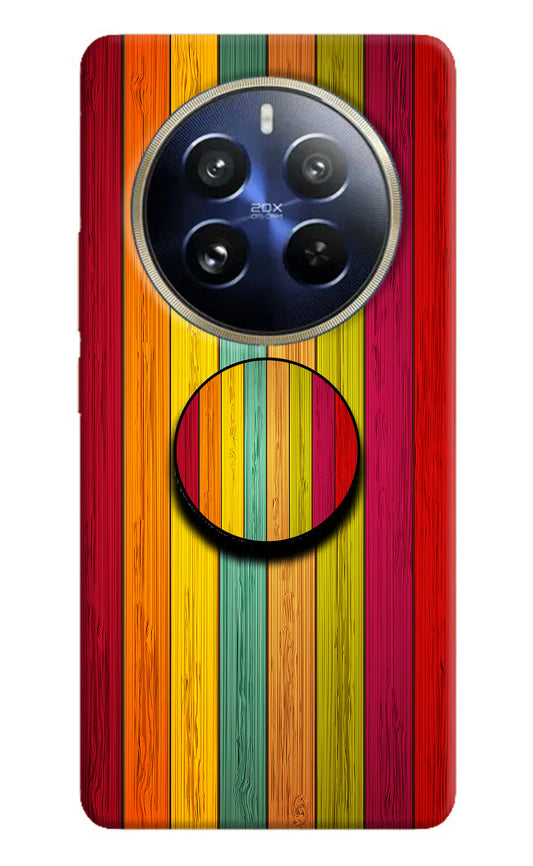 Multicolor Wooden Realme P1 Pro 5G Pop Case by Casekaro