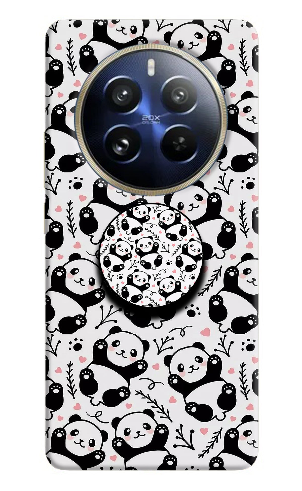 Cute Panda Realme P1 Pro 5G Pop Case