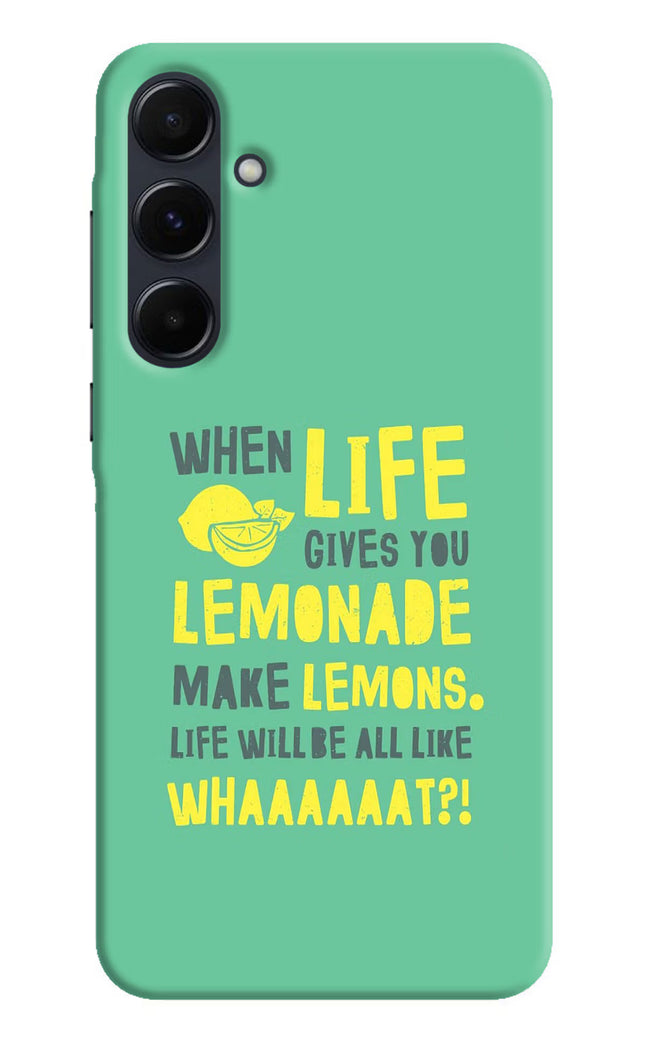 Quote Samsung A35 5G Hard Case Back Cover by Casekaro