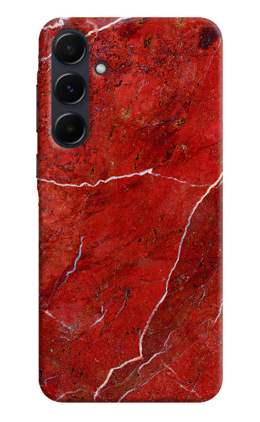 Red Marble Design Samsung A35 5G Back Cover