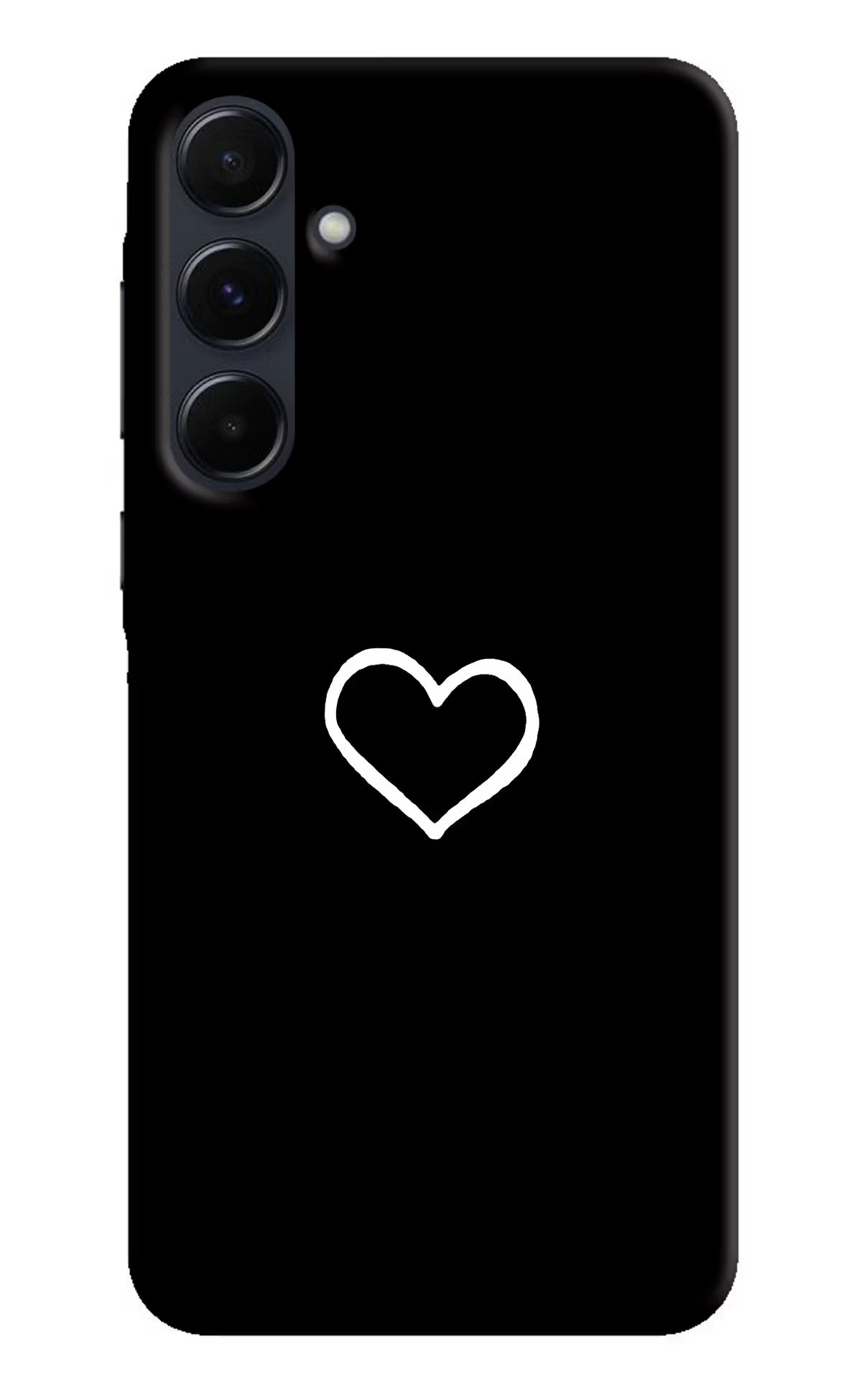 Heart Samsung A35 5G Hard Case Back Cover by Casekaro