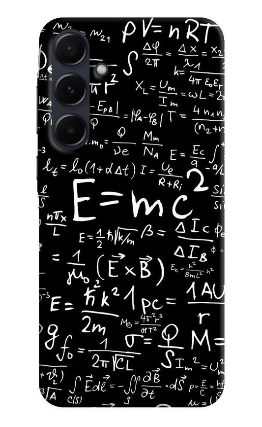 Physics Formula Samsung A35 5G Back Cover