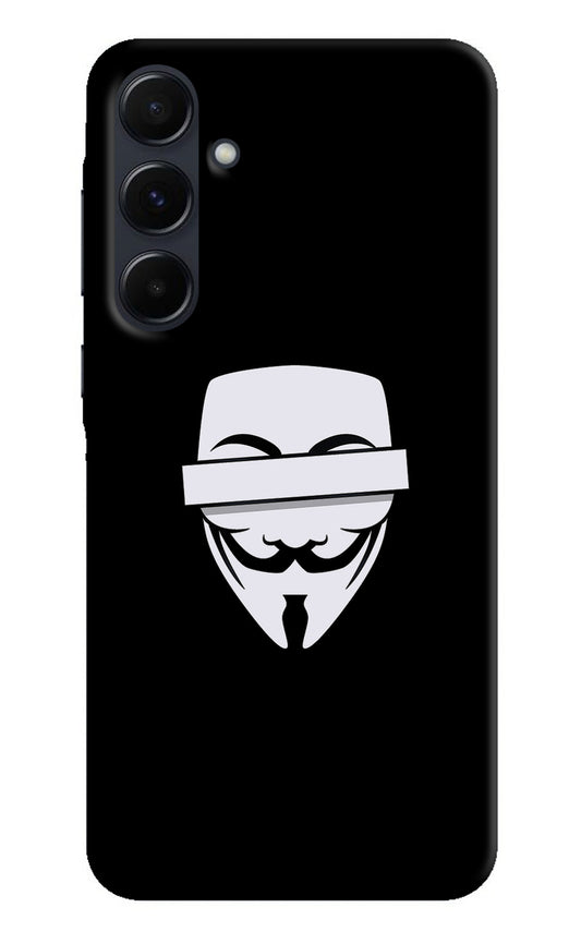 Anonymous Face Samsung A35 5G Back Cover