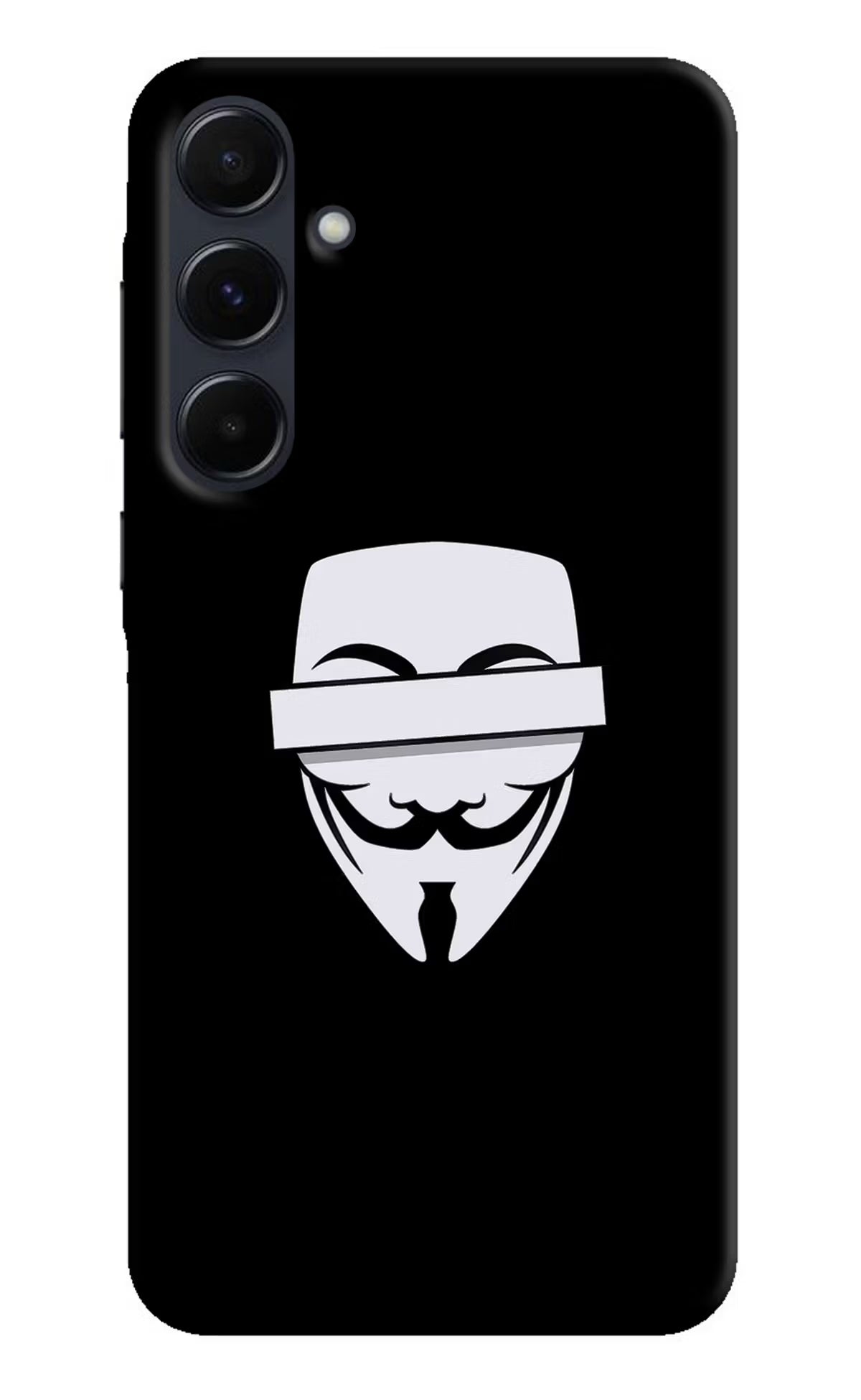 Anonymous Face Samsung A35 5G Hard Case Back Cover by Casekaro