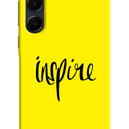 Inspire Samsung A35 5G Hard Case Back Cover by Casekaro