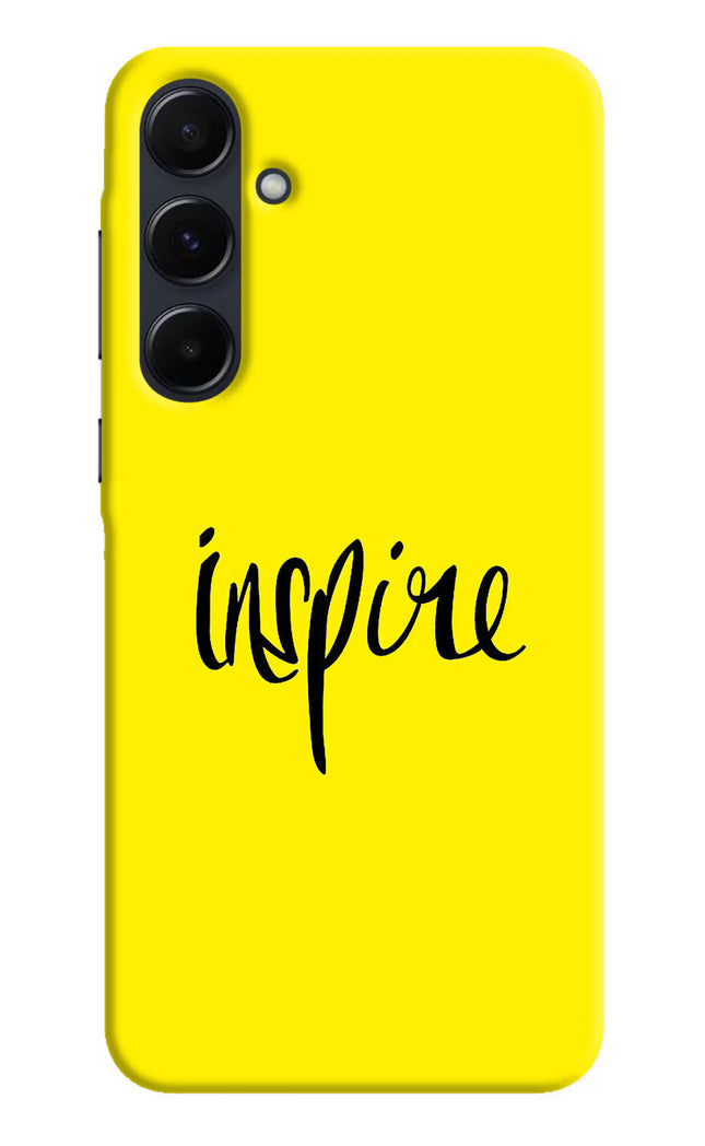 Inspire Samsung A35 5G Hard Case Back Cover by Casekaro