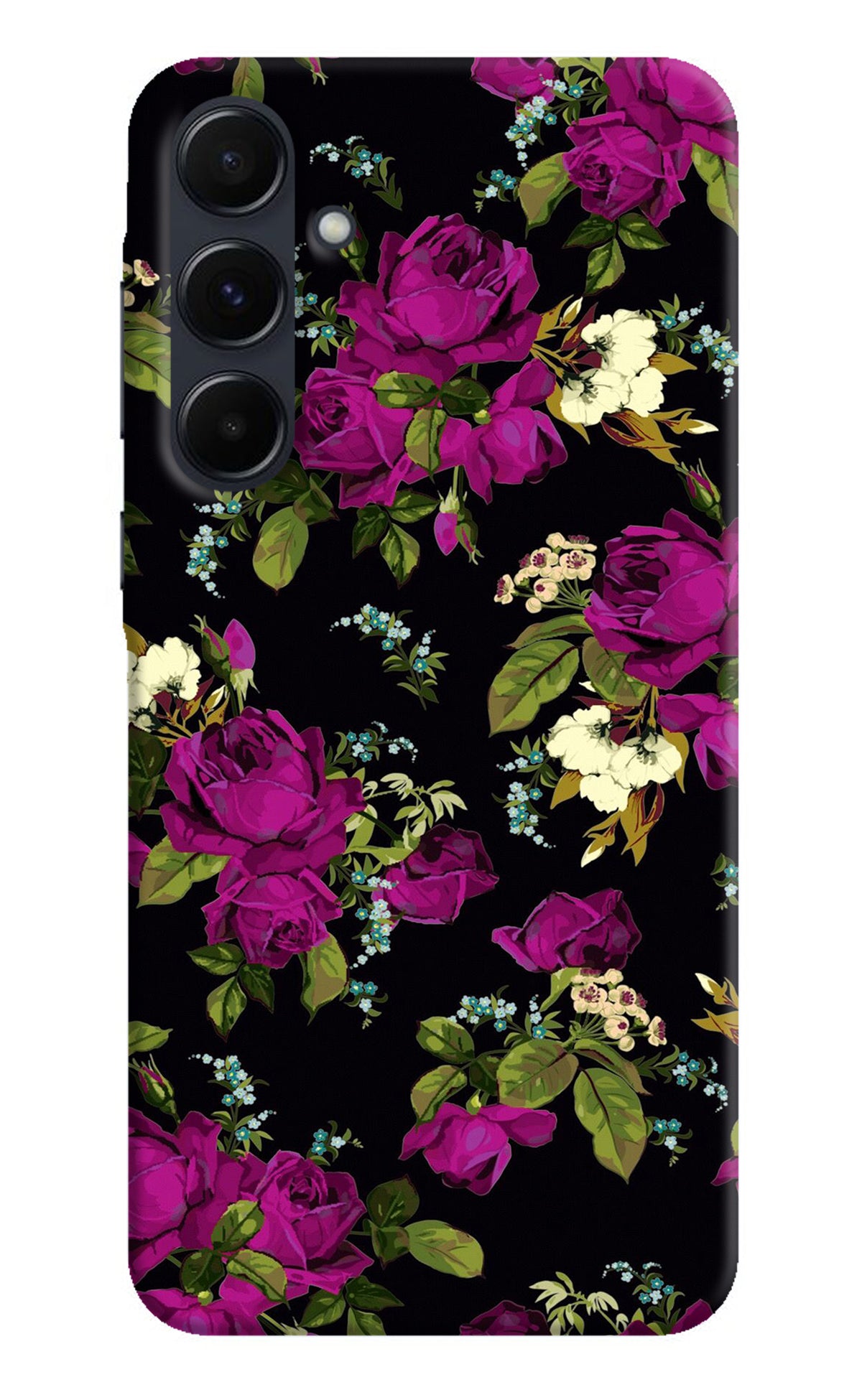 Flowers Samsung A35 5G Back Cover