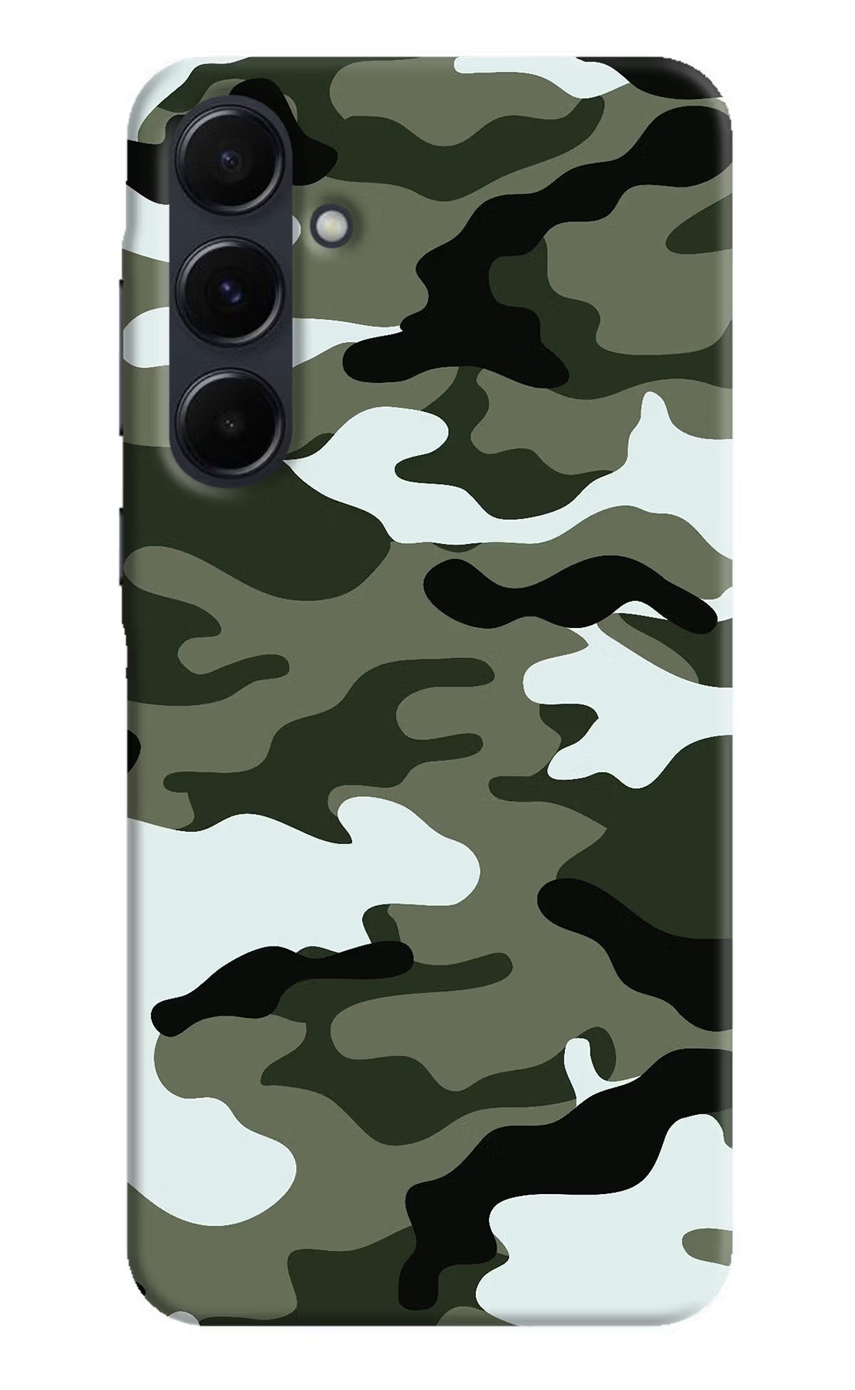 Camouflage Samsung A35 5G Hard Case Back Cover by Casekaro