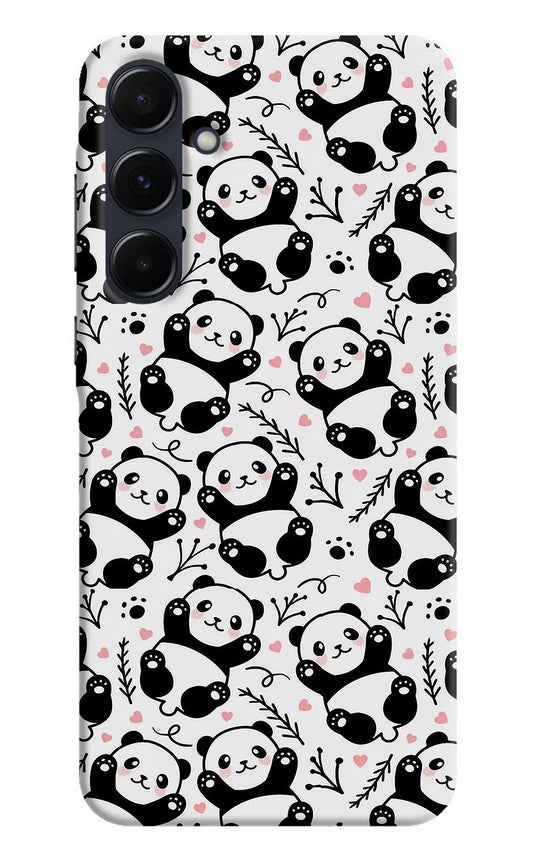 Cute Panda Samsung A35 5G Back Cover