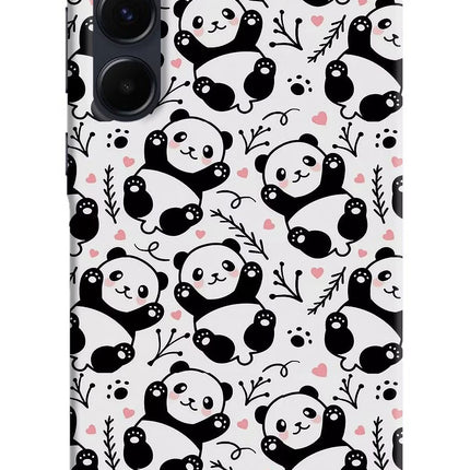 Cute Panda Samsung A35 5G Hard Case Back Cover by Casekaro