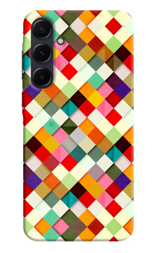 Geometric Abstract Colorful Samsung A35 5G Back Cover