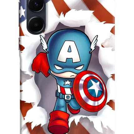 Captain America Samsung A35 5G Hard Case Back Cover by Casekaro